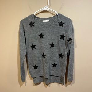 Pinc Premium Heather Grey with Black Star Crewneck
